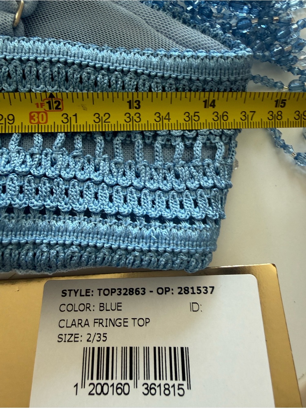 PatBO CLARA FRINGE TOP - Picture 10 of 12